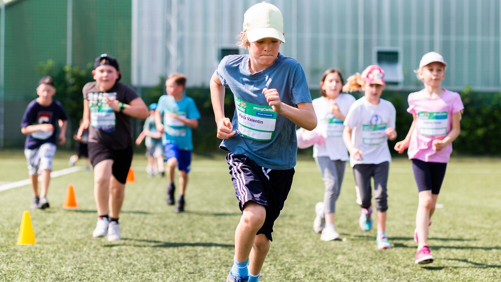Kinder- und Jugendbenefizlauf 'LaufWunder' für den guten Zweck / youngCaritas/Katja Horninger Wien/NÖ: 10.000 Kinder bei 18. youngCaritas LaufWunder beteiligt