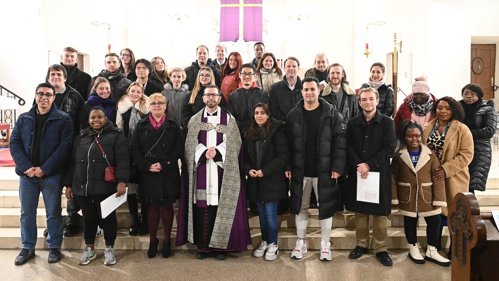 Taufzulassungsfeier der Erzdiözese Wien mit Pastoralamtsleiter Markus Beranek / kathbild.at / Franz Josef Rupprecht, Franz Josef Rupprecht