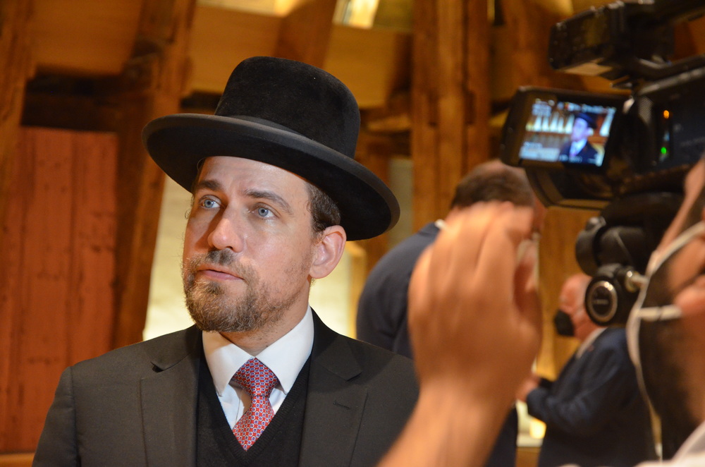 Wien, 7.6.2021: Minister, Kirchen und Religionen unterzeichnen Erklärung über Ethik im Religionsunterricht / Rabbiner Schlomo Hofmeister