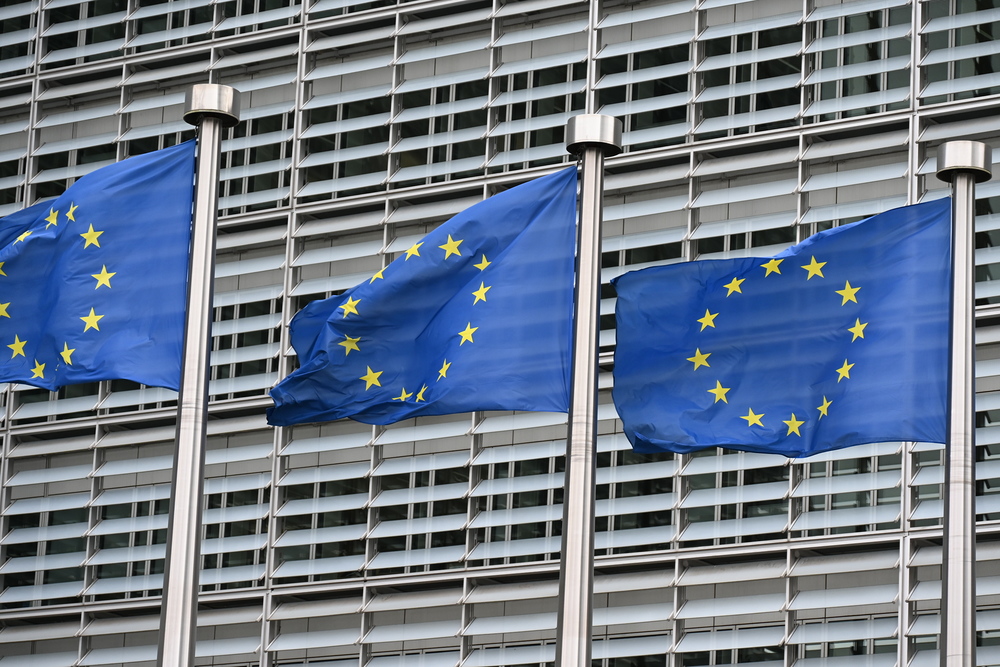 Europaflagge / Kathpress / Paul Wuthe Europaflagge