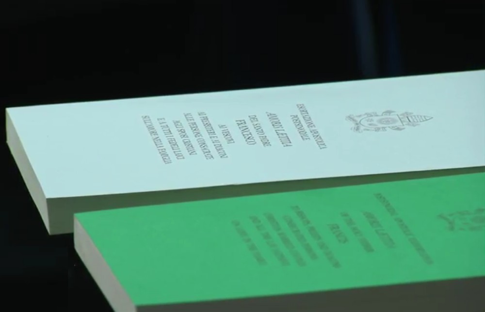 Papstschreiben 'Amoris laetitia' / ctv Papstschreiben 'Amoris laetitia'