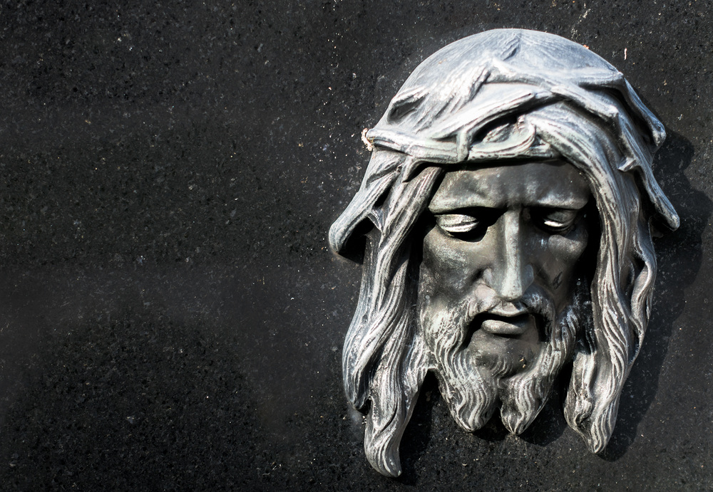 Kreuz auf einem Friedhof / Erwin Wodicka - wodicka@aon.at Kreuzigung Jesu auf einem Friedhof.